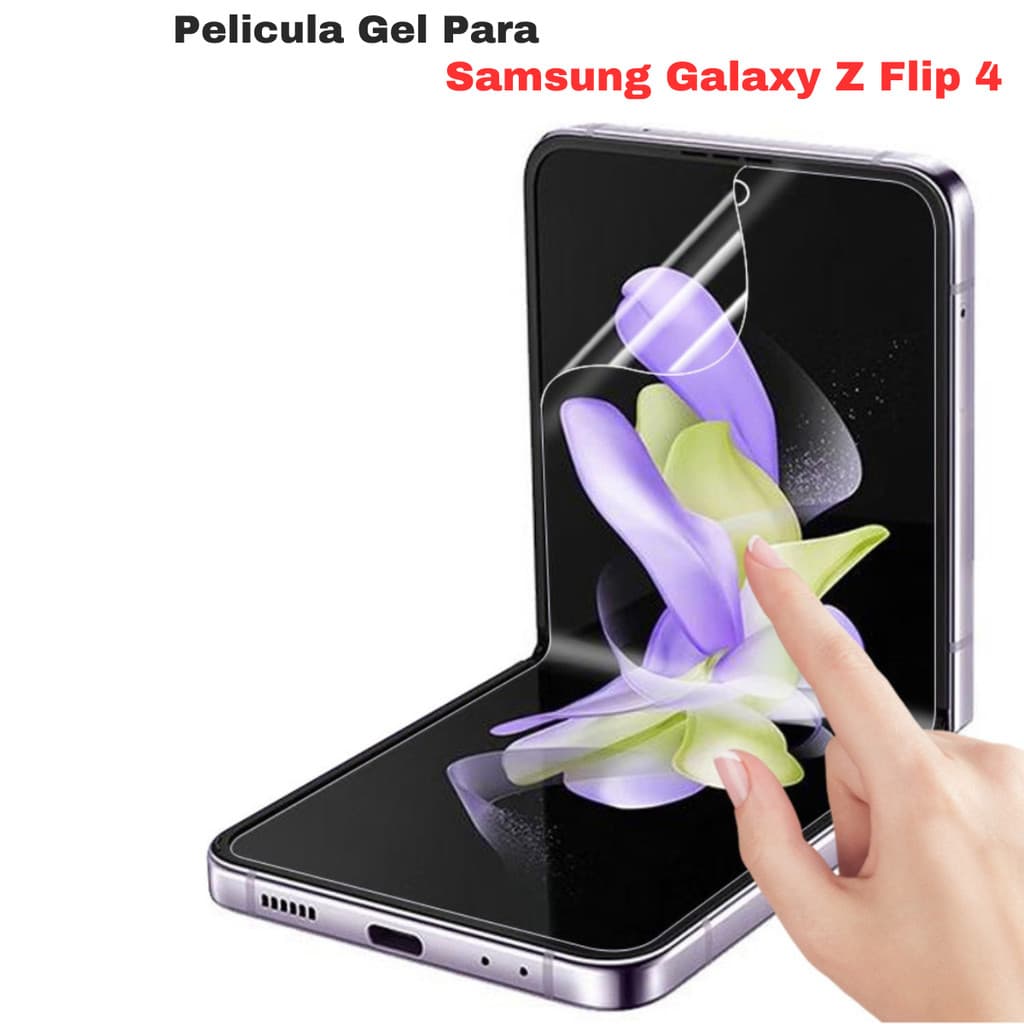 Película De Proteção Nanogel Para Samsung Galaxy Z Flip 4 Tela Dobrável