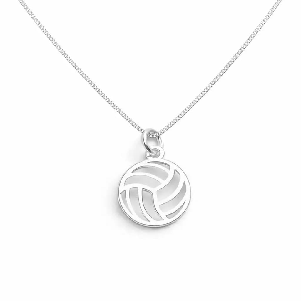 Colar Bola de Vôlei em prata 925