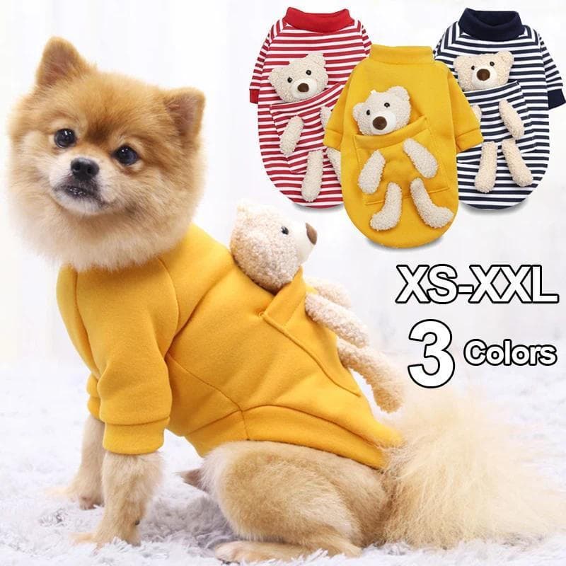 Roupas Fofas para Cães, Suéter de Jersey para Animais de Estimação, Roupa para Filhotes e Pets-**-*-**