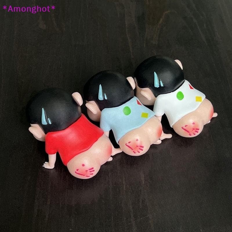 Entrehot > Crayon Shin-chan Anime Figuras De Ação Engraçado Ass Boneca Modelo Enfeites Interiores De Carro Decoração De