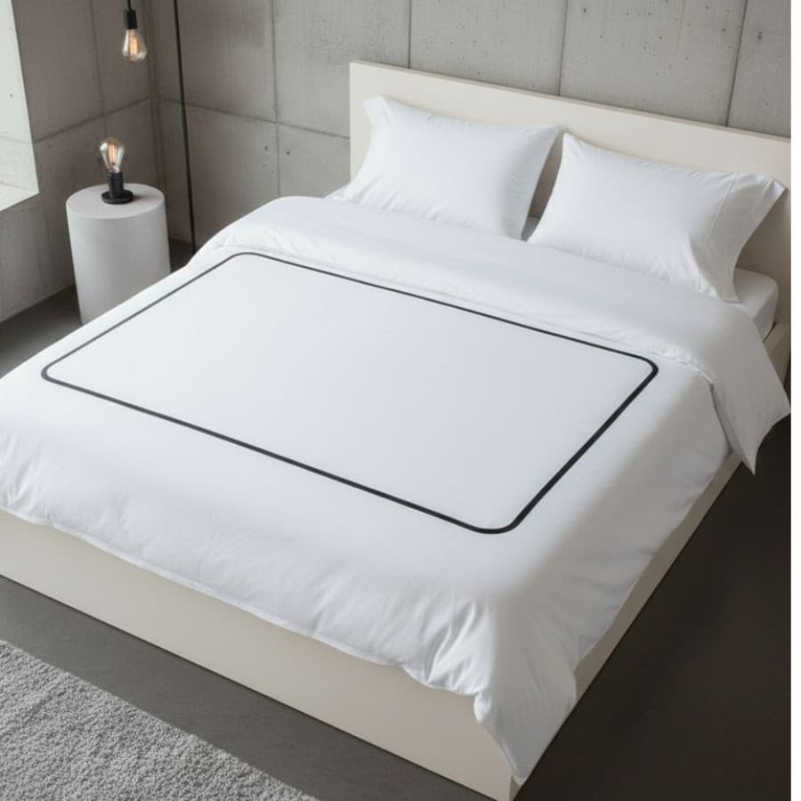 Trocador Geriátrico Absorvente  Econômico Para colchão Trocador Higiênico Para Cama Lavável Absorvente Reutilizável
