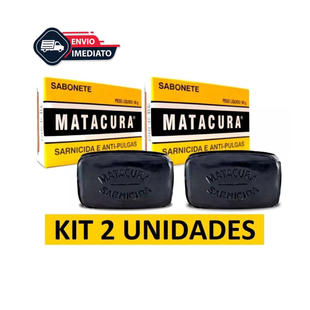 Kit 2 Und Sabonete Sarnicida Matacura 80g