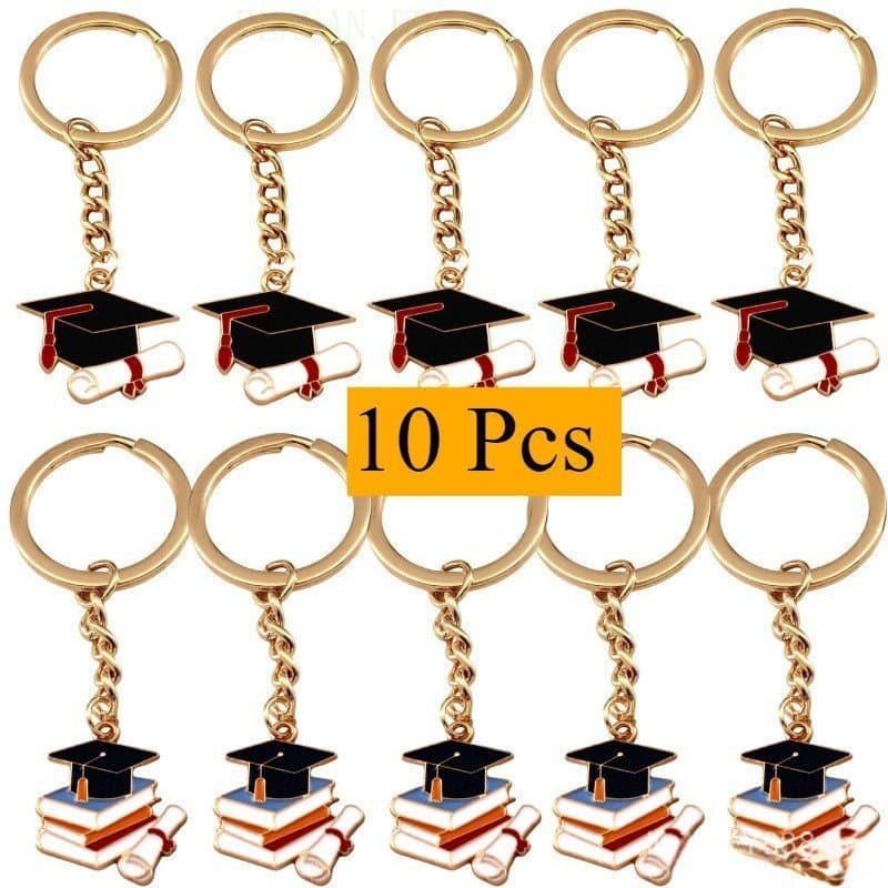10 Peças De Chaveiros De Formatura Classe De 2025 , Lembranças E Presentes Para Ele , Ela UGG7