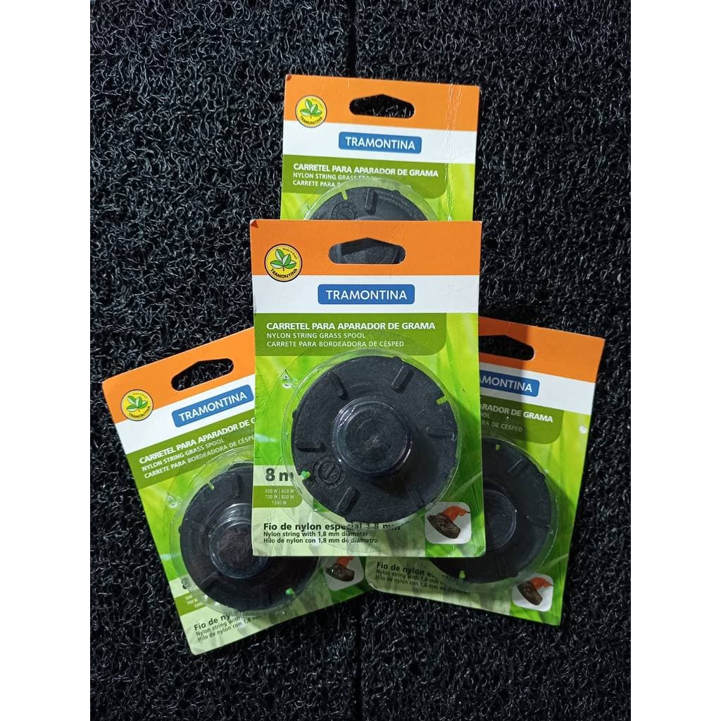 Carretel Tramontina Nylon 1,8mm 8m Para Roçadeira