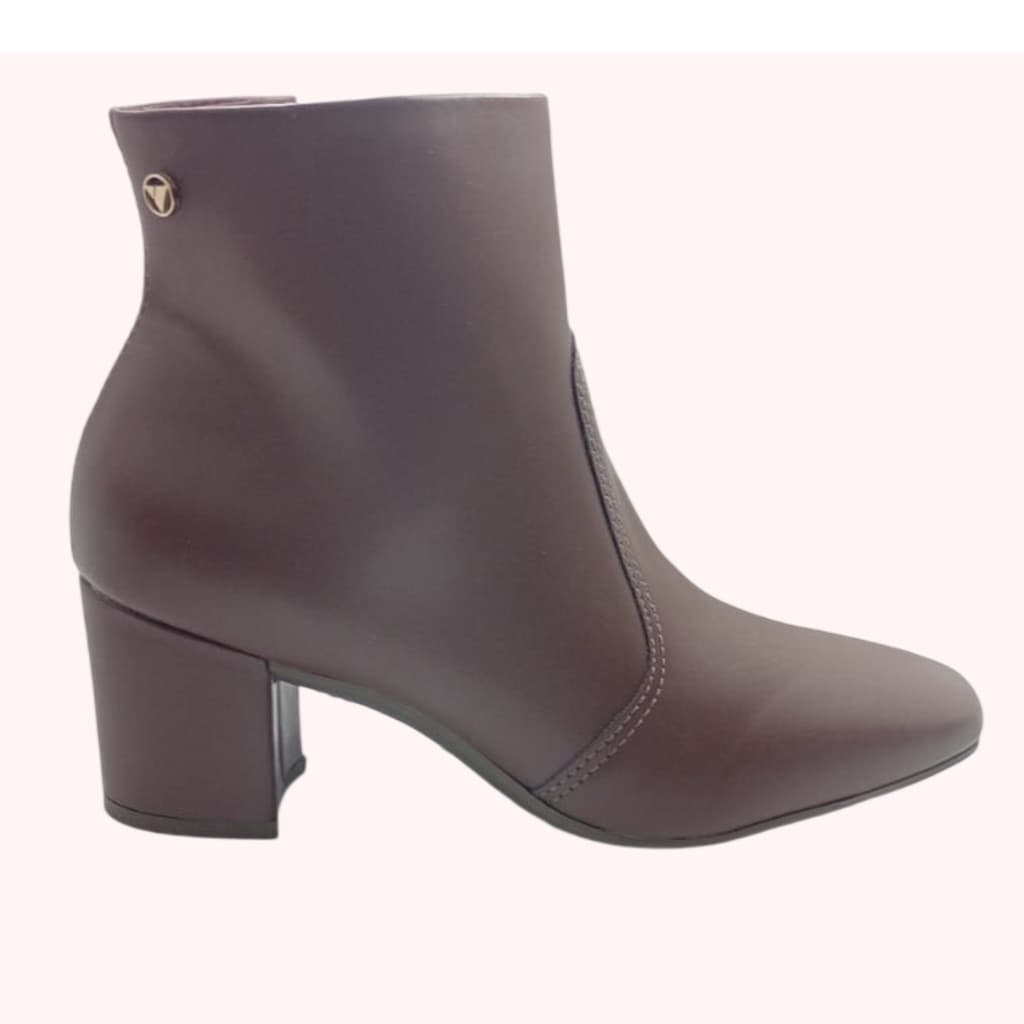 BOTA VIA UNO FEMININA CANO CURTO CONFORTÁVEL MODERNA CASUAL 172066172066