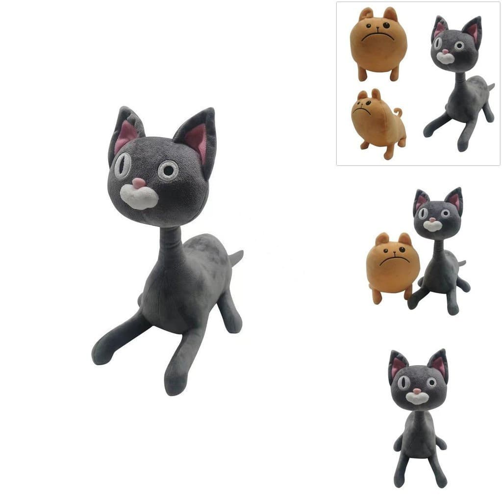 Youtube Noodle E Bun Plush Toys Cat Dog Plushies Presentes De Decoração Para Crianças