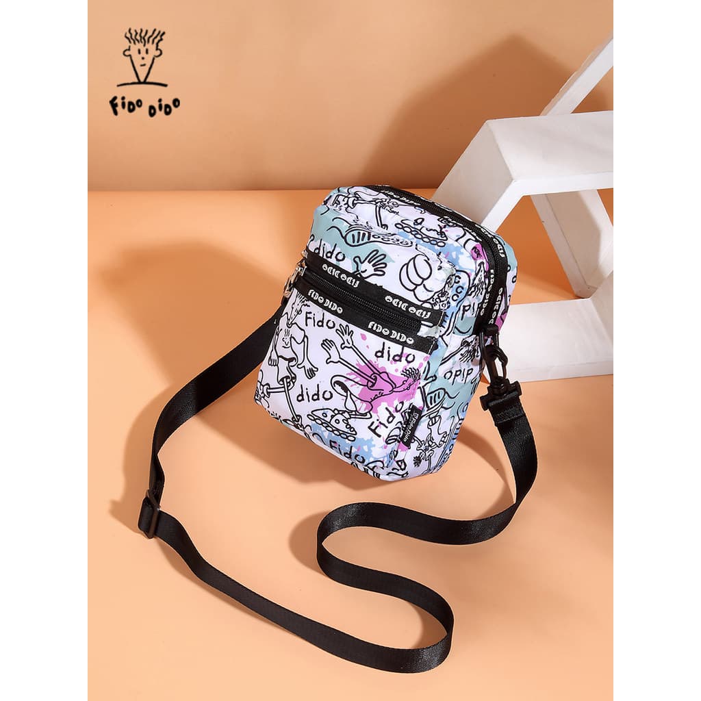 Fidu Dido bolsa feminina 2026 novo estilo moda leve Multi-camada saco do mensageiro feminino pequeno saco lazer compras