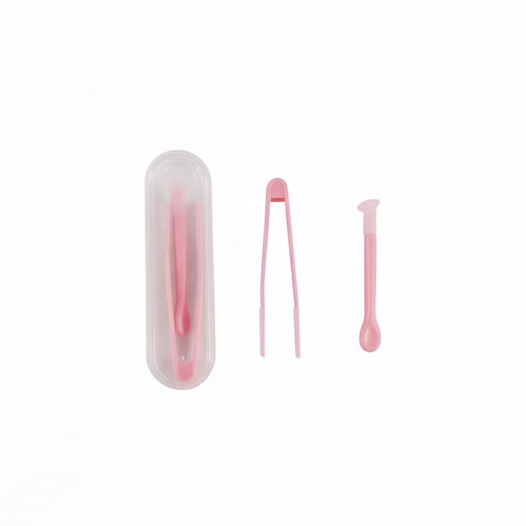 Pinça aplicadora Ventosa Lentes Contato  Facilidade - rosa