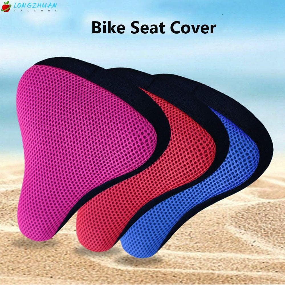 LONNGZHUAN Almofada Macia Para Ciclismo Bicicleta 6 Cores Assentos De Silicone
