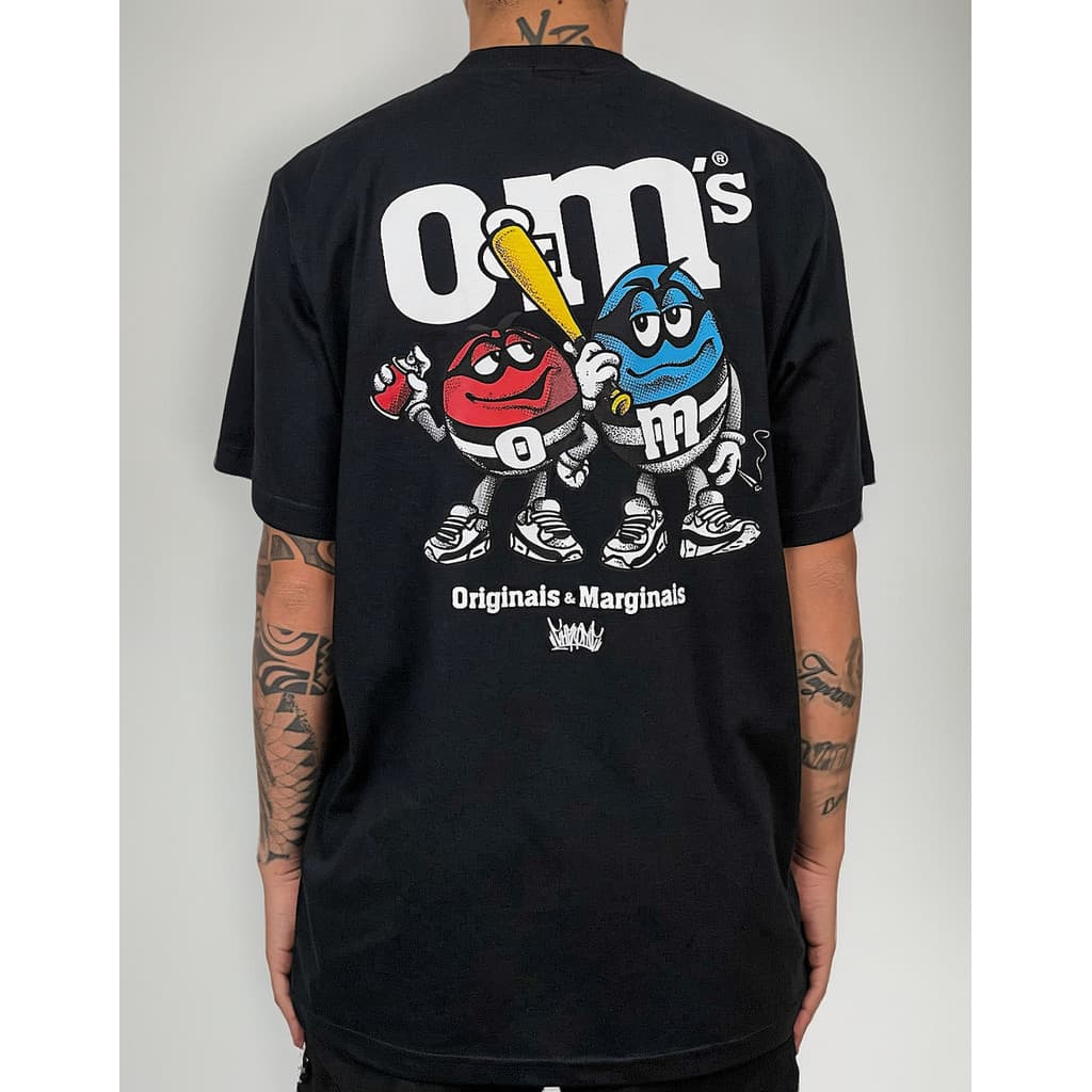 Camiseta Premium Oms 100% Algodão Chronic Estilo Streetwear Oversized e Básico Envio Rápido