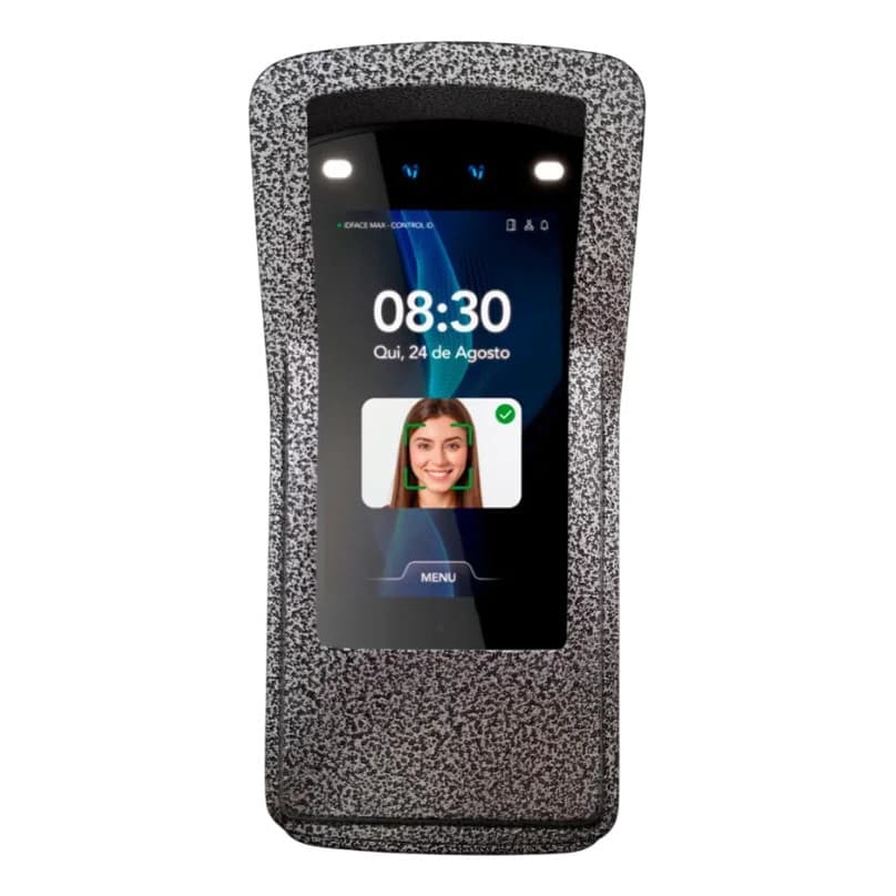 Proteção Controlador Leitor Facial Id Face Max - Control Id Prateado 1.2v