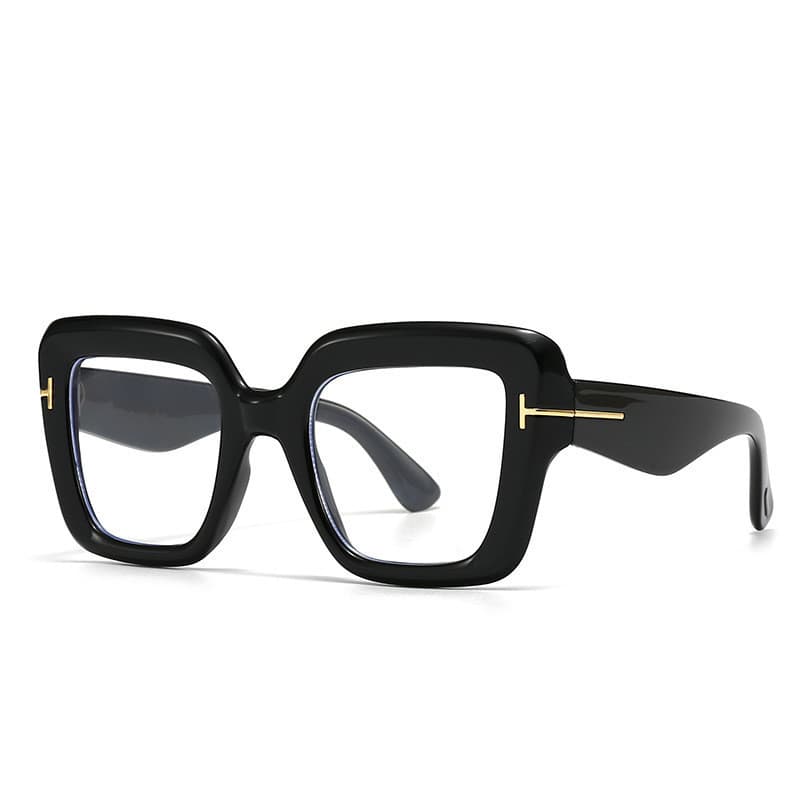 Luxo Quadrado Rebite Óculos Quadro Tamanho Grande Retro De Sol Na Moda Ao Ar Livre Protetor Solar UV400