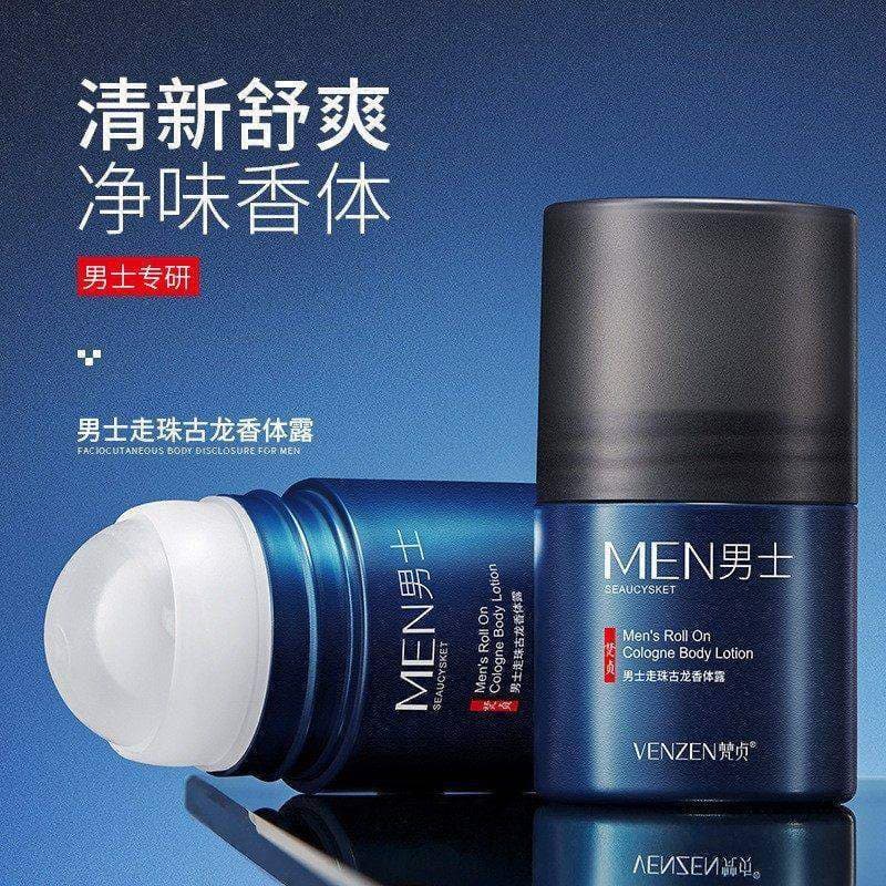 [Fragrância leve] Desodorante Roll-On Masculino Colônia Refrescante Fragrância de Longa Duração Desodorante Roll-On Anti