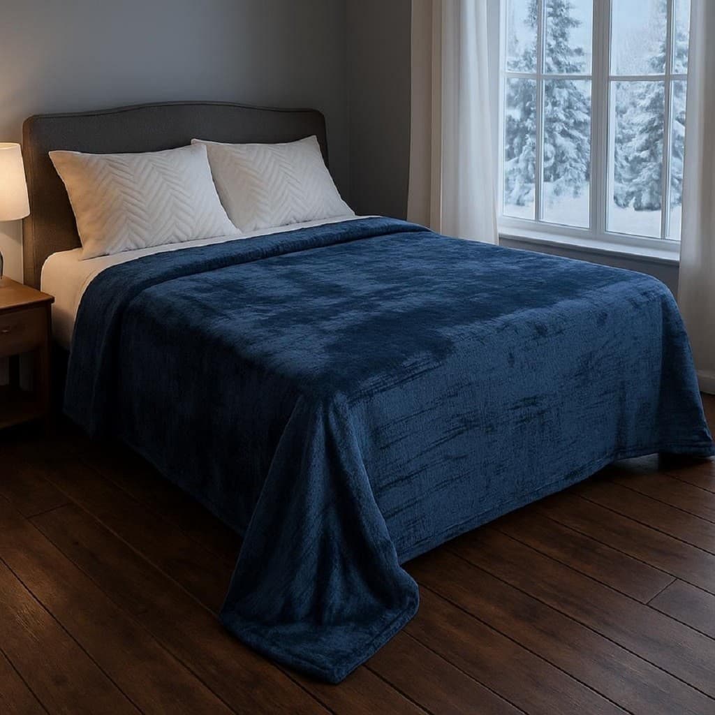 COBERTOR CASAL QUEEN MANTA TOQUE DE SEDA 2,20 x 2,40m MACIO LINHA ASPEN PREMIUM ANTIALÉRGICO VELUDO