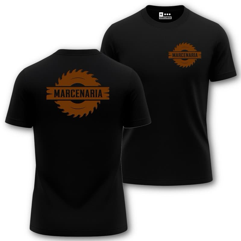 Camiseta MARCENARIA MARCENEIRO Uniforme Trabalho Camisa Masculina DRY FIT Profissão Profissional