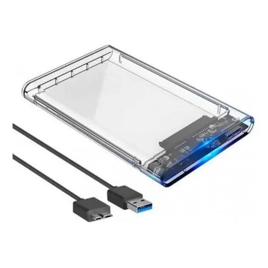 Case Externo Kup USB 3.0 Para HD/SSD 2,5'' Compatível PC/Console SATA