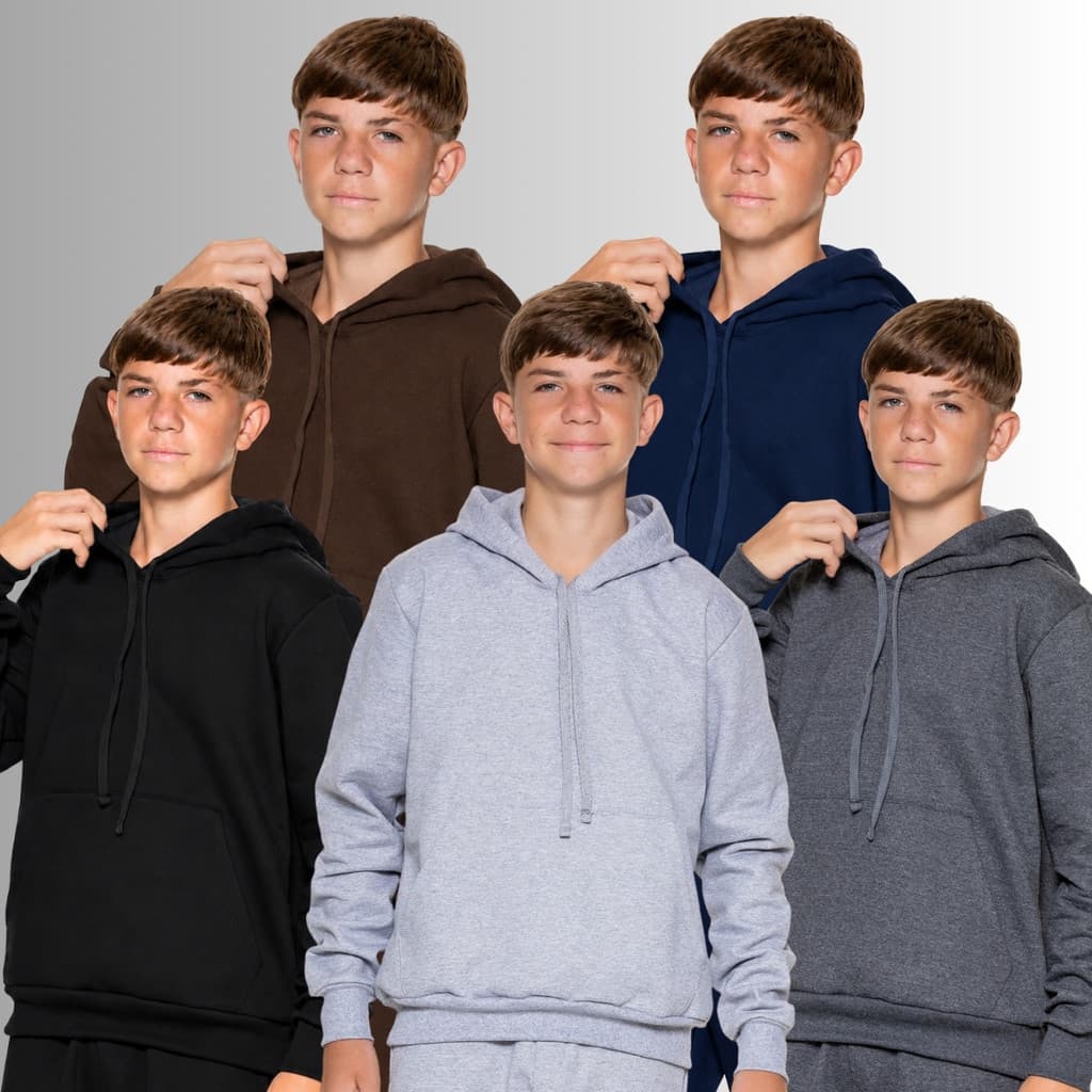Moletom Infantil Juvenil Blusa de Frio Moletom Com Capuz Inverno Peluciado Unissex