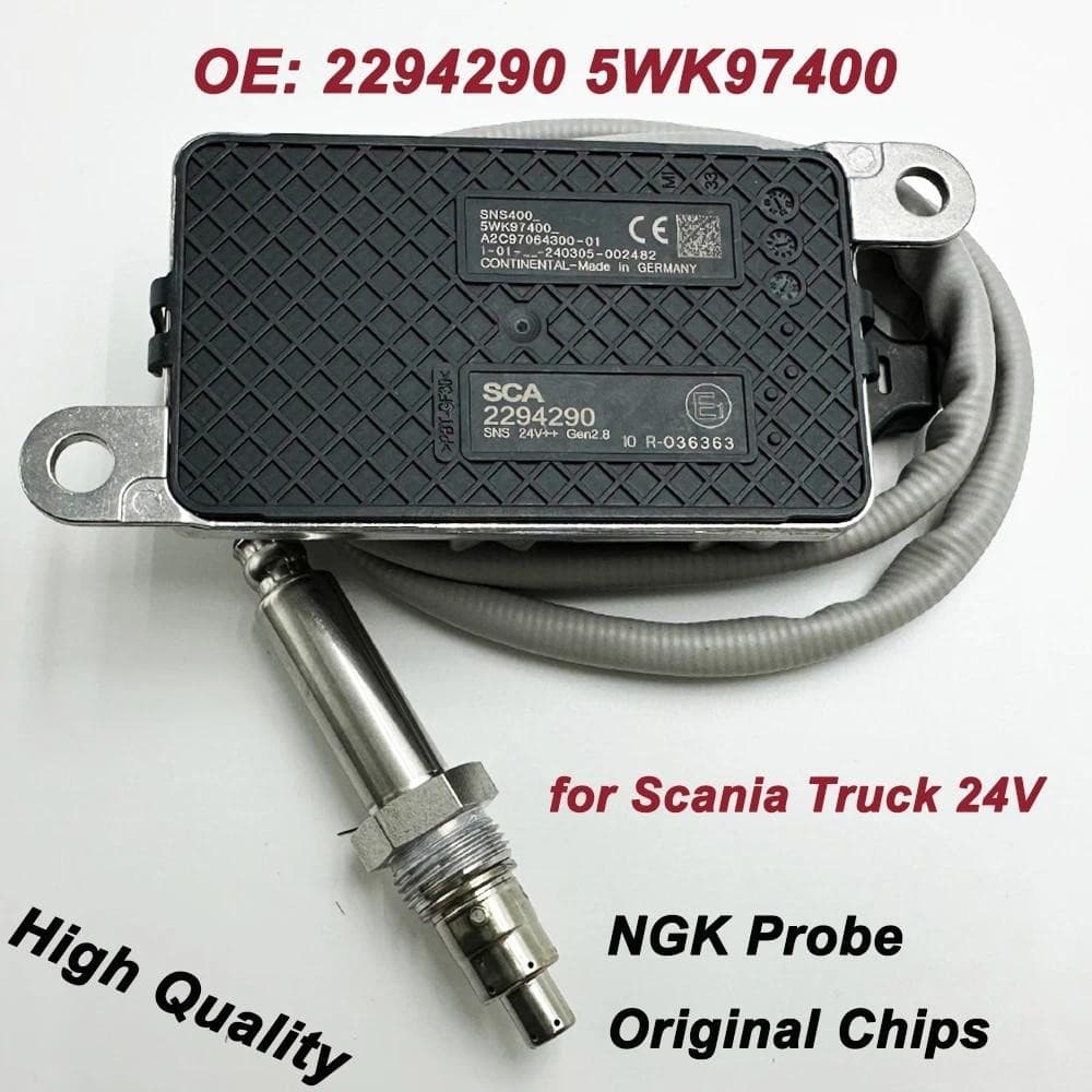 Alta Qualidade Para Sonda NGK 2294290 Sensor De Oxigênio NOX 5WK97400 2064768 2247380 2296800 Fabricado Na Alemanha Cami