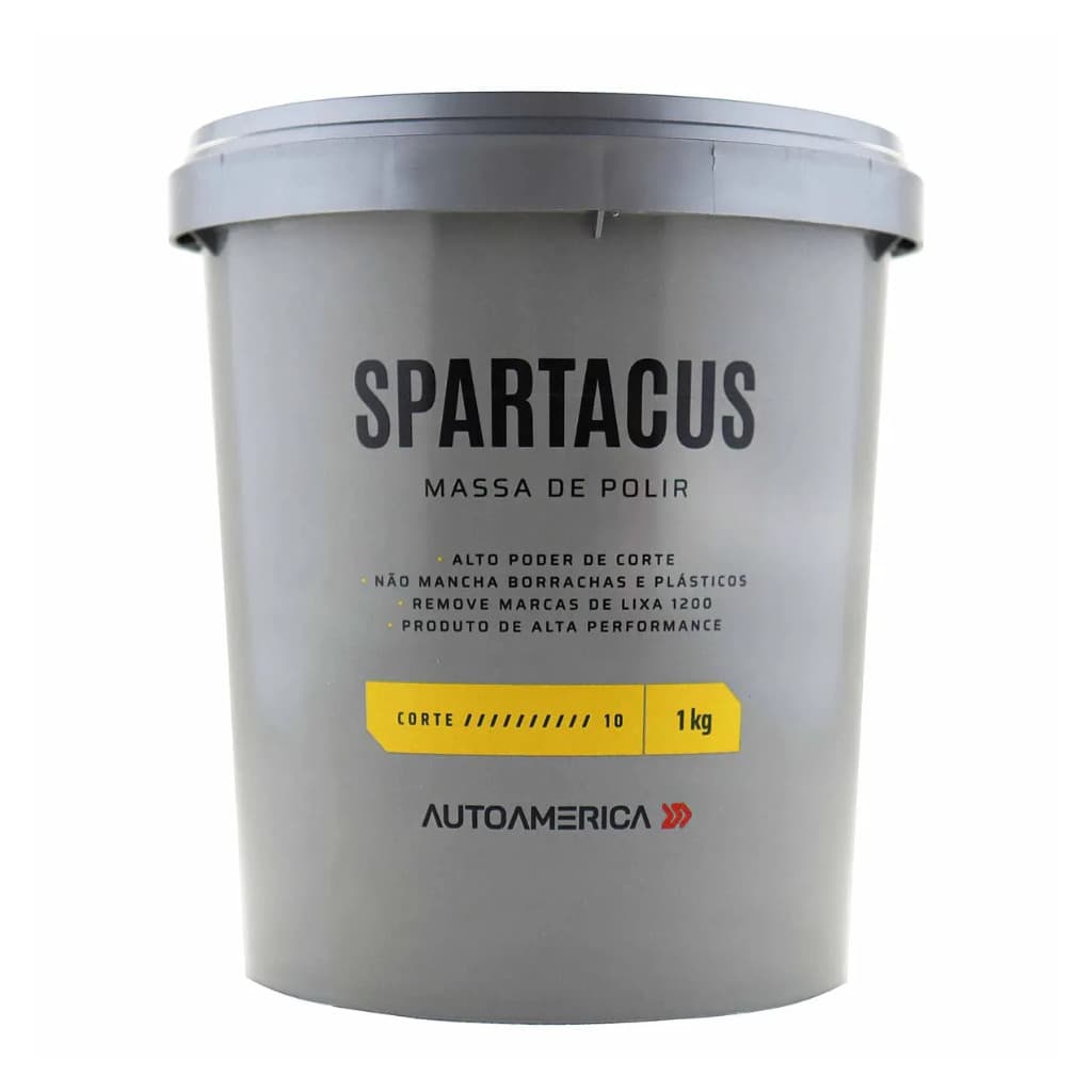 Super Polidor Spartacus Massa De Polir 1kg Autoamerica