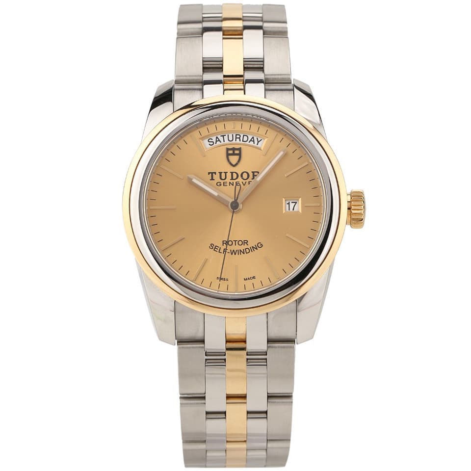 Tudor Tudor Série Sala 18K Ouro Relógio Mecânico Automático Masculino M56003-0005