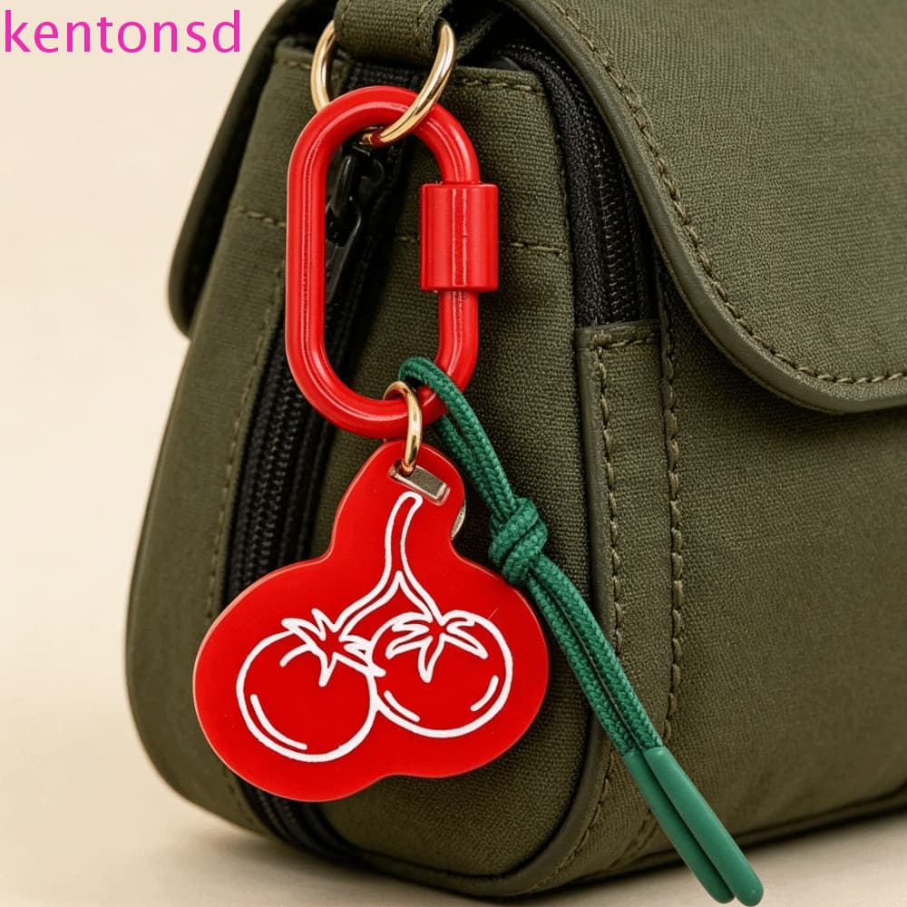Pingente Tecido De Corda KENTONSD , Chaveiro Floral De Formato Geométrico Fofo , Amuletos De Corrente De Bolsa De Criati