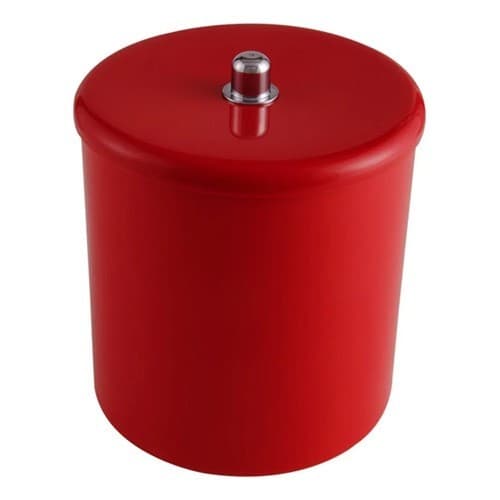 Lixeira Com Tampa 6l Vermelha Astra