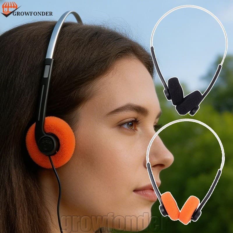 [Fasty] Fones De Ouvido Intra-Auriculares Retrô-Plugue De Cotovelo Em Forma De L-Fone Mp3 Walkman Clássico Com Fio-Supor