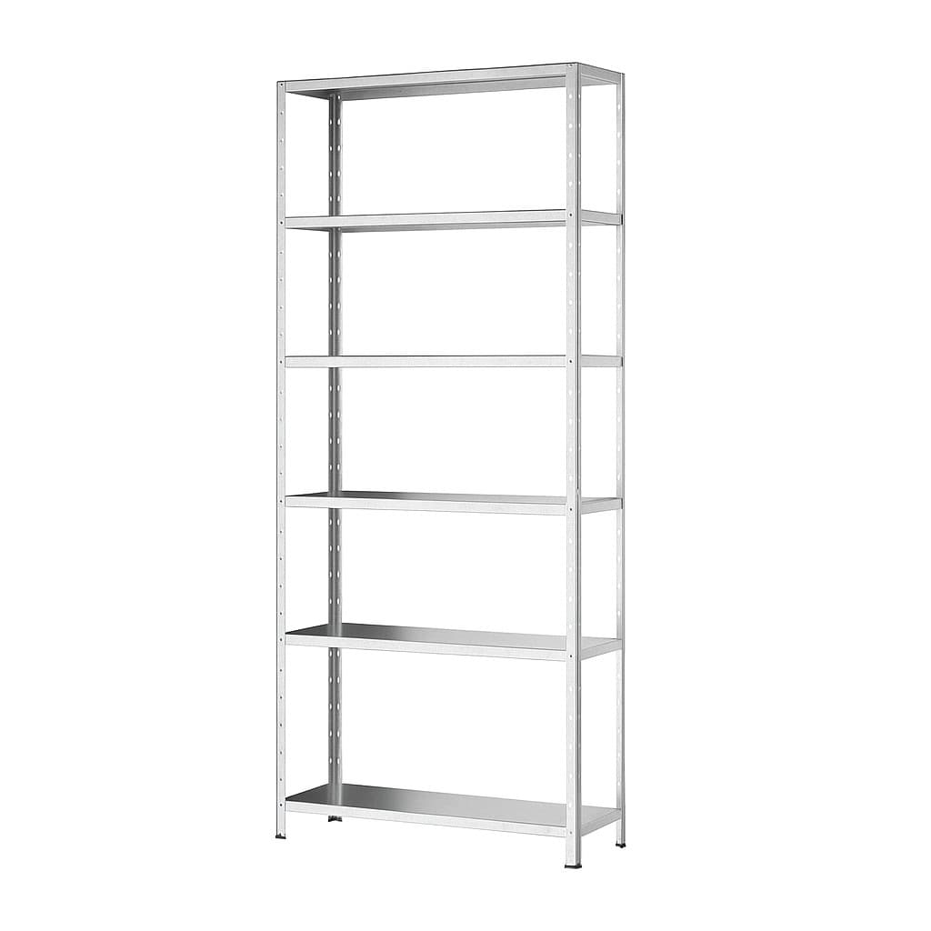 Estante De Aço Armário Multiuso 60cm 6 Bandejas Resistente