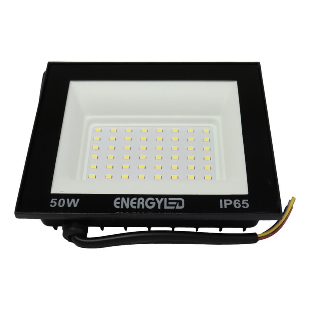 Refletor 50w Led Energyled 4500 Lúmens Ip65 Bivolt Branco Fr