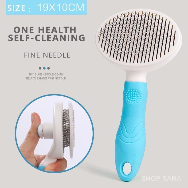 2/3/4 Pcs Escova Para Remover Pelo De Gato E Cachorro Design De Dentes Concentrados Limpeza Rapida E Confortavel Para O