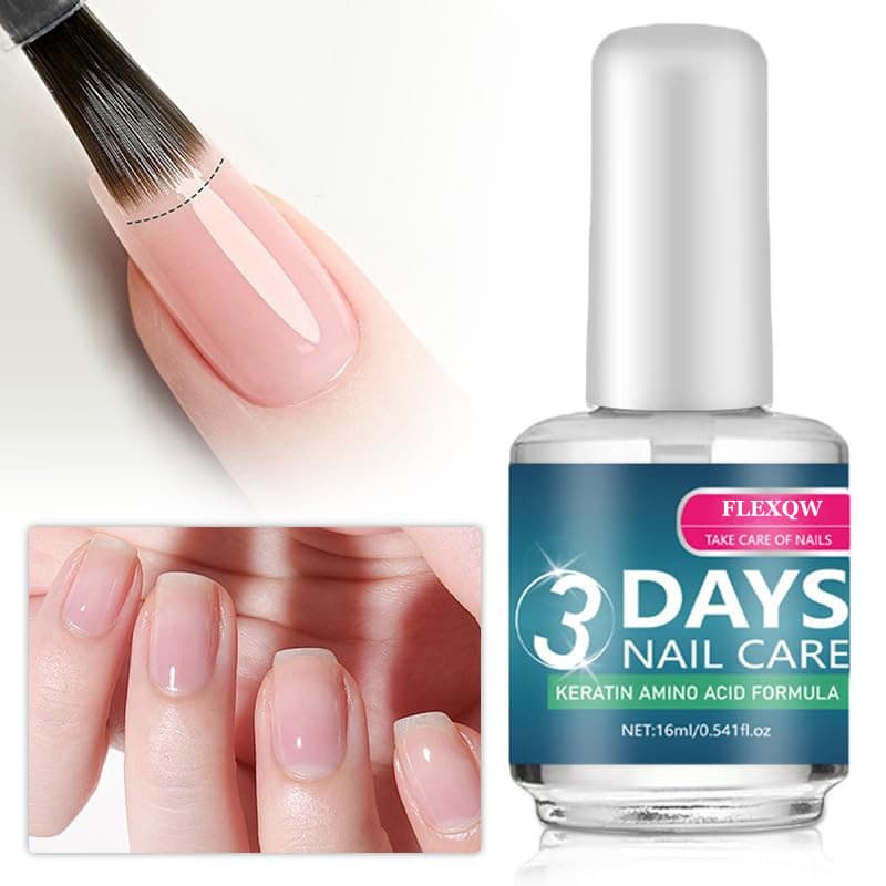Solução para Cuidado das Unhas 3 Days Nail Care nutre e cuida das unhas, óleo para cuidado das unhas.