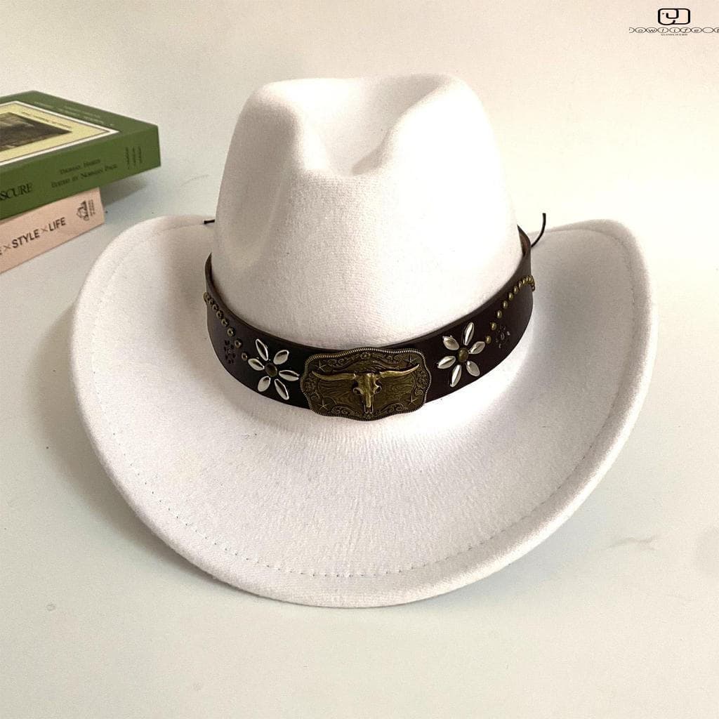 Chapéus De Cowboy Ocidentais Com Aba Larga Unissex Chapéu Ocidental Para O Verão , Praia , Férias