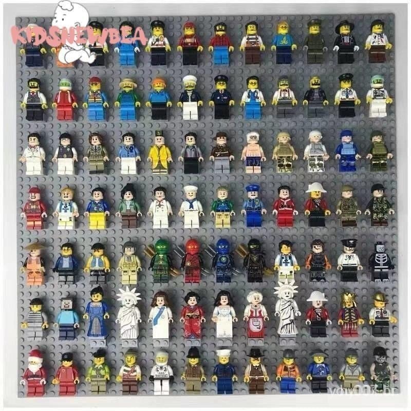 KidsNewbea 30PCS Blocos de Construção Compatíveis com LEGO para Brinquedos Infantis, Bonecos de Montar, Presentes de Ani