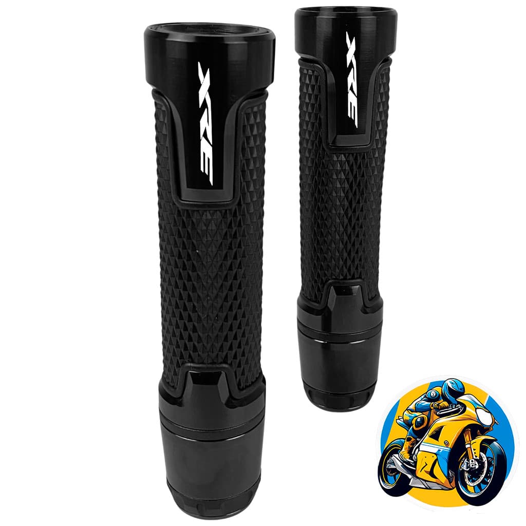 Manopla Esportiva Gravada A Laser  Xre 190 Xre 300 Xre