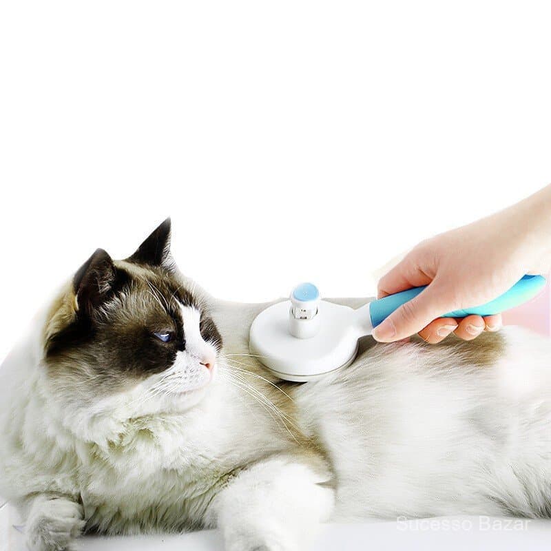 2/3/4 Pcs Escova Para Remover Pelo De Gato E Cachorro Design De Dentes Concentrados Limpeza Rapida E Confortavel Para O