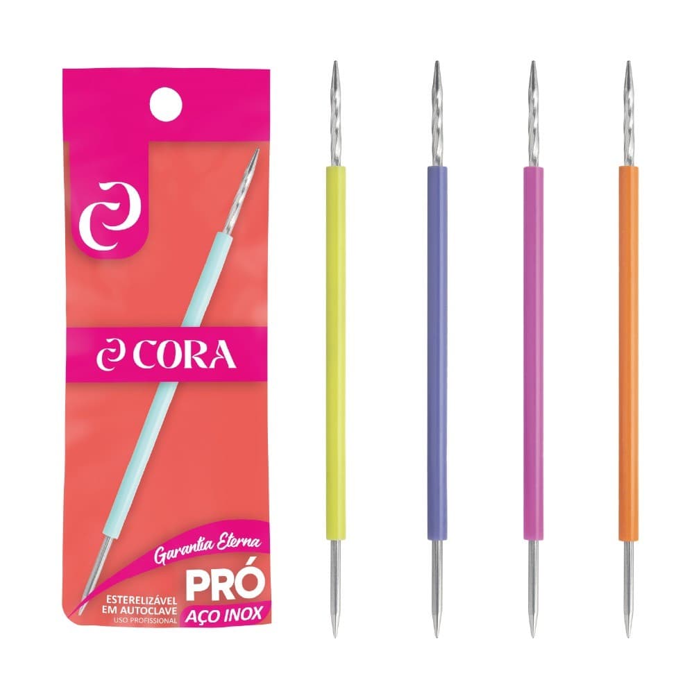 Inox Cora Silicone para Autoclave Palito Duplo nº46 (cores sortidas)