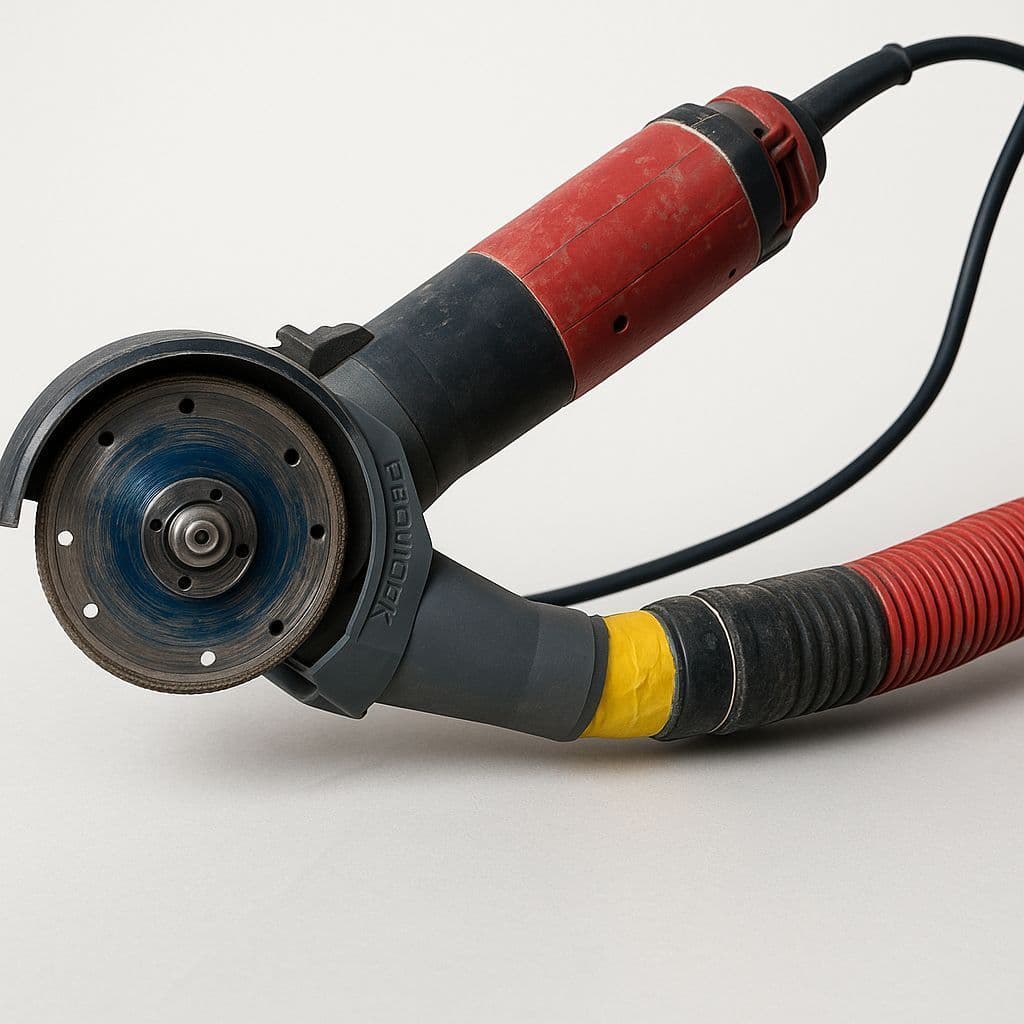 🛠️ DustPro Fit – Adaptador de Coleta de Poeira para Esmerilhadeira