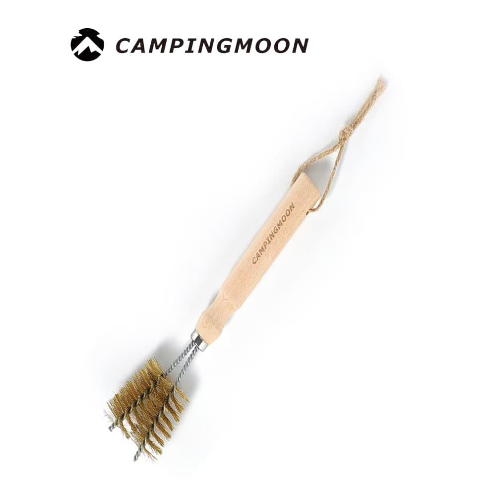 Coman escova de limpeza de malha para churrasco, escova de aço inoxidável para lavagem de churrasqueira, escova de aço e