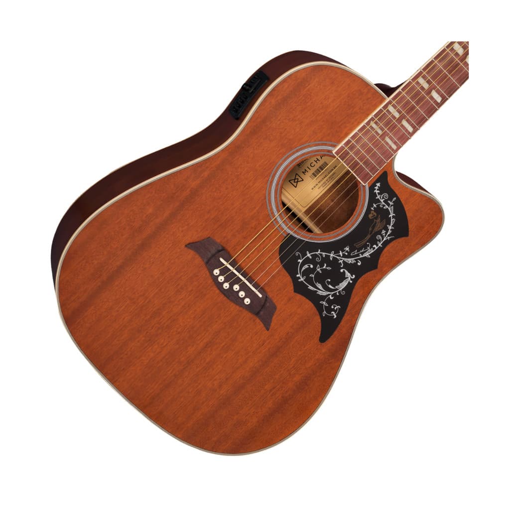 Violão Elétrico Michael Galaxy Folk Cutaway Vm925dtc