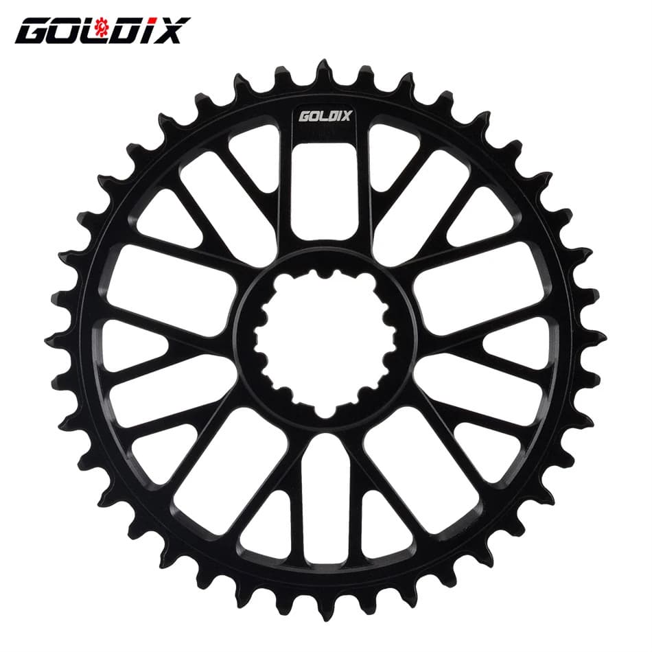 GOLDIX Ultraleve Instale Diretamente A Coroa Estreita Dentes Largos Roda Dentada De Velocidade Única 0 Mm