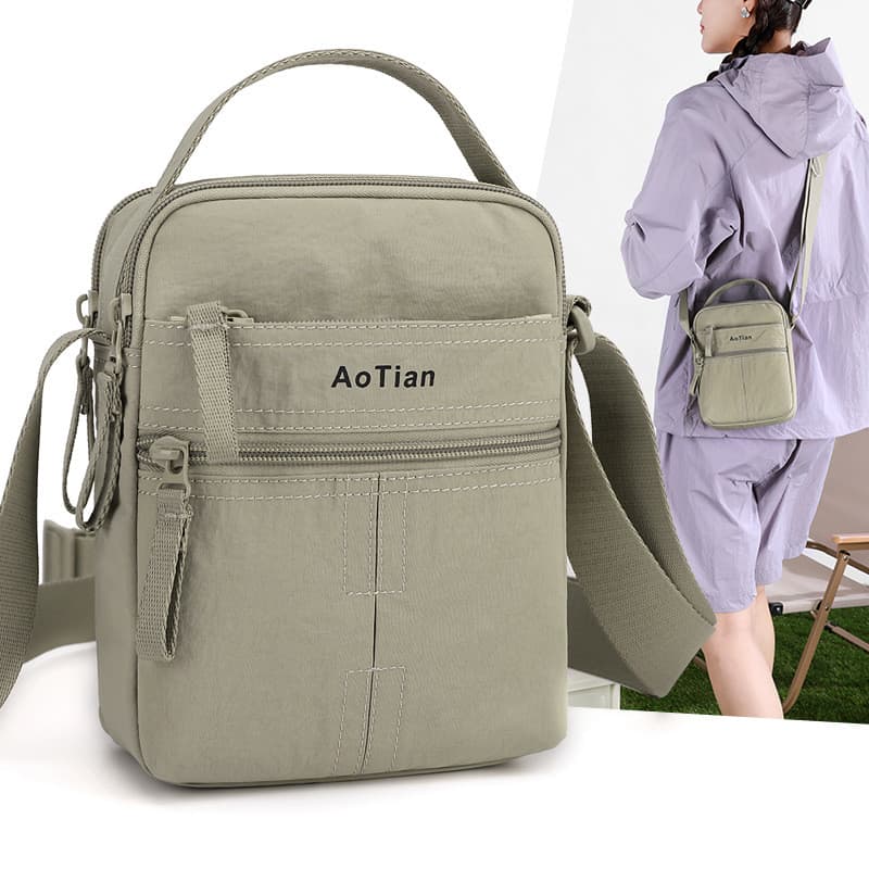 2026 novo estilo bolsa mensageiro masculina Multi-compartimento bolsa de ombro mensageiro à prova dwaterproof água bolsa