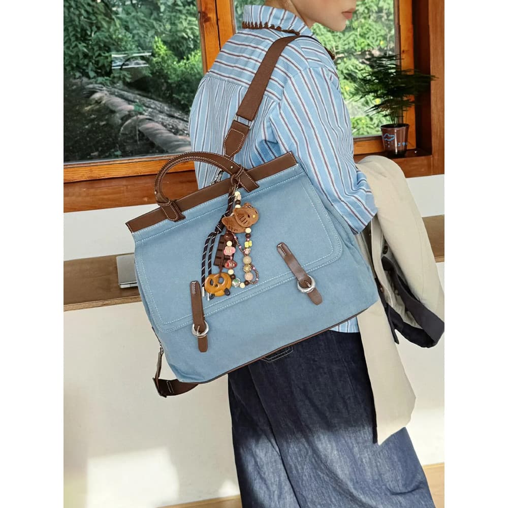 2026 novo estilo mochila de grande capacidade feminina diária Commuter All-Match mochila pequeno computador saco do mens