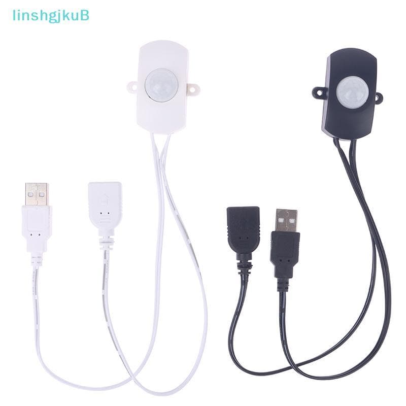 [lLinshgjkuB] Sensor De Movimento USB PIR 5A 5-24V Detector De Detecção Inteligente Infravermelho Corporal Para Luz De T