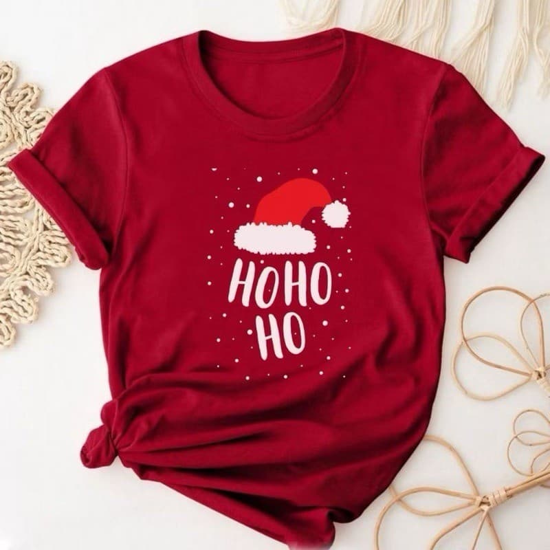 Camiseta Unissex Estilosa Natal