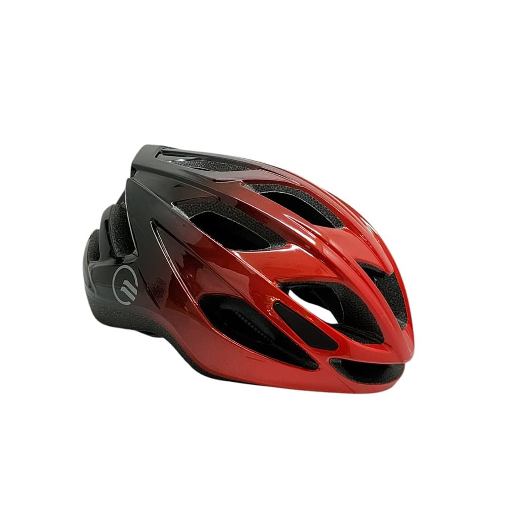 CAPACETE MTB INMOLD RACE L 57-62 PRETO VERMELHO ELLEVEN