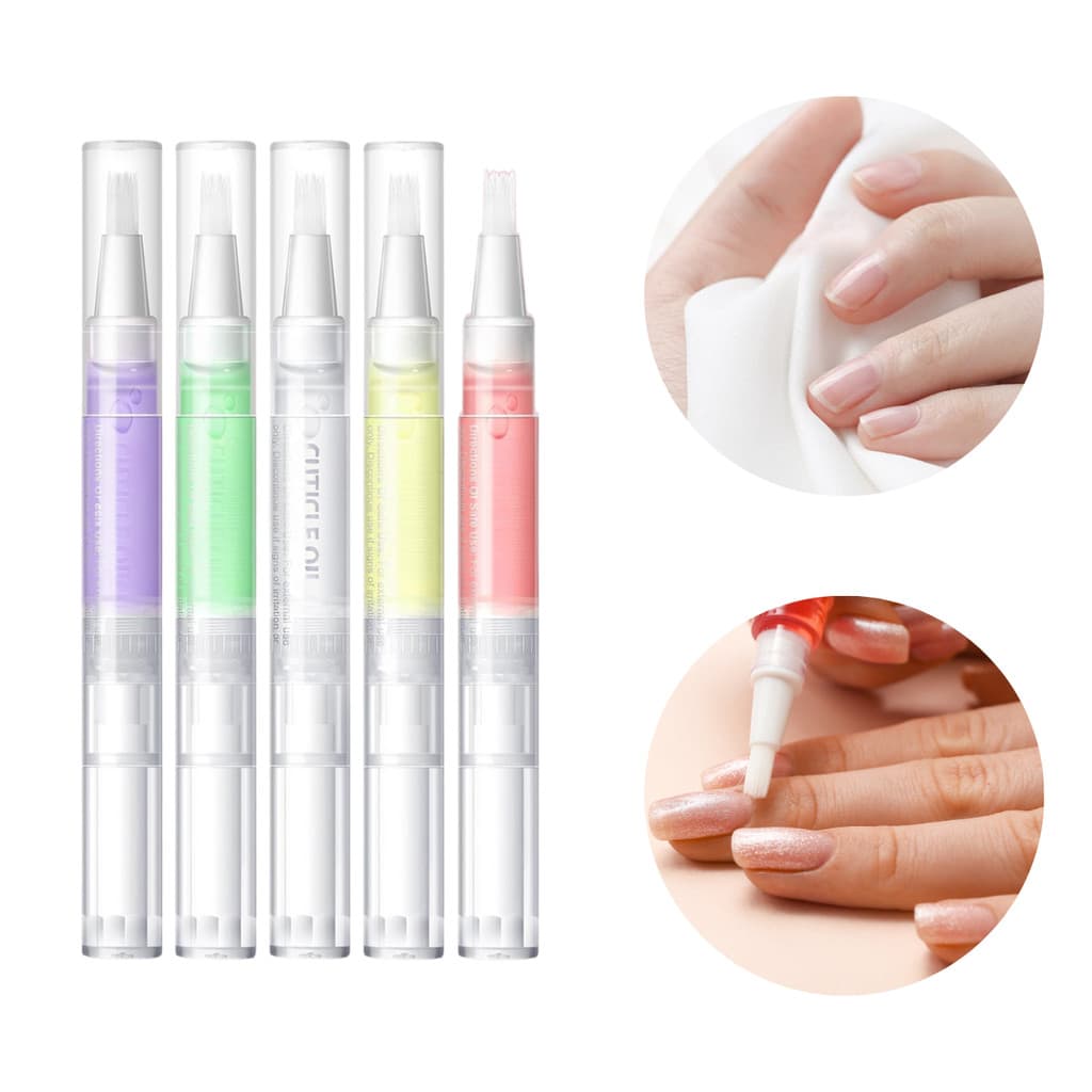 Kit Caneta Óleo Hidratante Revitalizante De Cutículas Fragrâncias Floral Frutal - Escolha Seu Kit