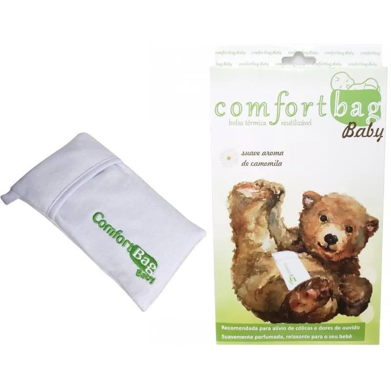 Bolsa Térmica Cólica Alívio Picadas Quente Gelado Comfort Bag Baby Camomila Carbogel