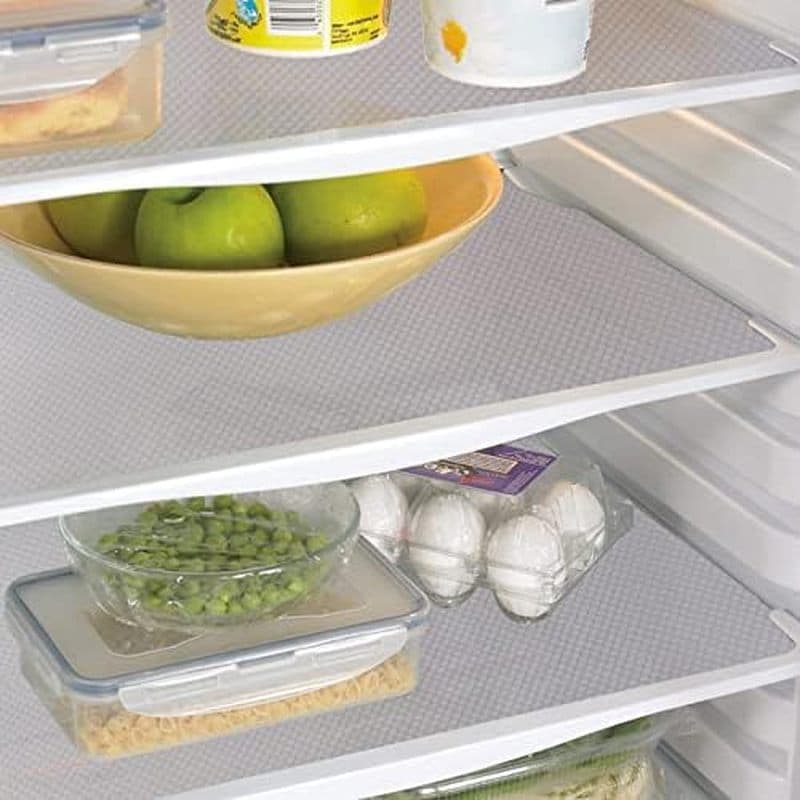 Aiosscd 15 Pcs Tapetes De Prateleira Forros De Geladeira Almofadas Laváveis Gaveta Placemats Utensílios De Cozinha Para