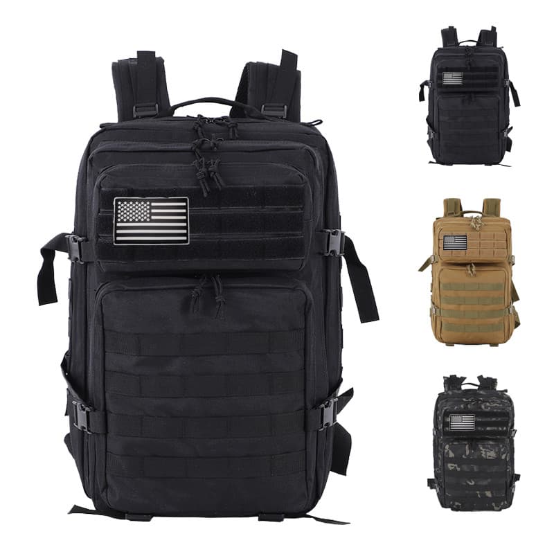 Camuflagem militar grande mochila ataque grande 3P saco ao ar livre multifuncional mochila de viagem grande capacidade m