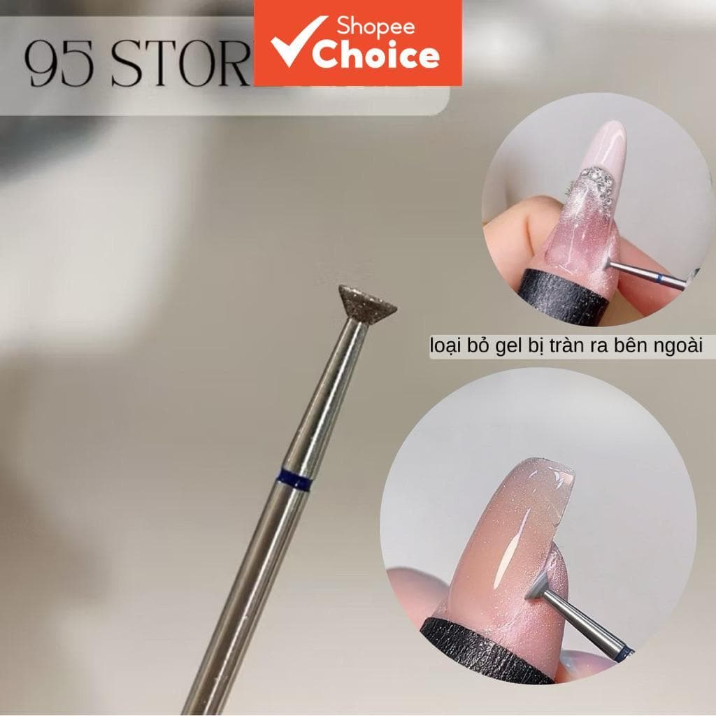 Cabeça de polimento de manicure-remover borda do prego periférico excesso Gel manicure dedicado acessórios da máquina de